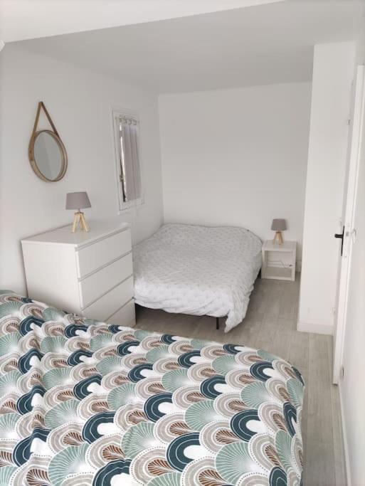 Charmant Duplex, Bord De Mer Merville-Franceville-Plage Buitenkant foto